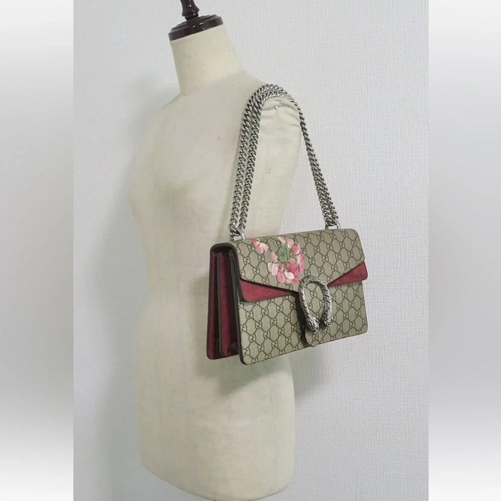 Gucci Beige and Red Women's Bag - Picture 6 of 11
